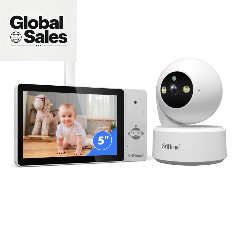 Baby Nursery Videos - 5-inch HD touchscreen babyfoon met 8MP
