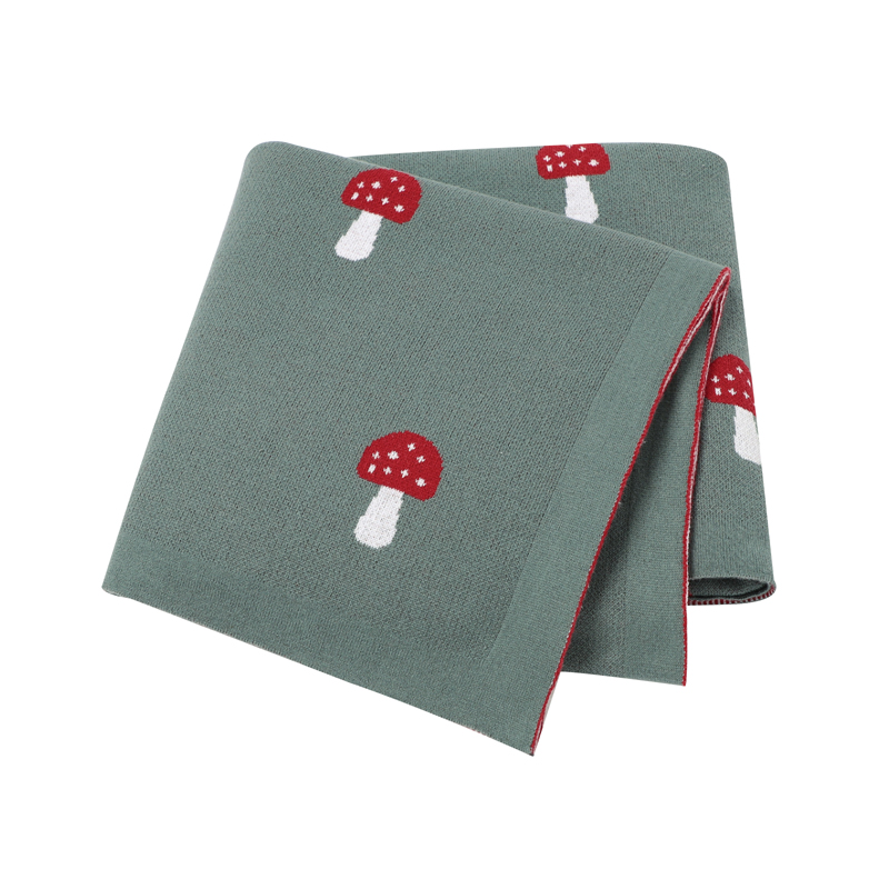 Baby Boy Nursery Quilt - Babydekens Gebreide pasgeboren baby jongens meisjes