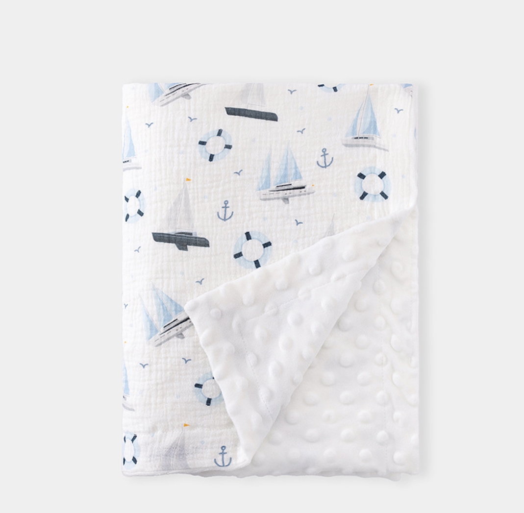 Mousseline babydeken voor pasg - Baby Boy Nursery Quilt recensie en prijs