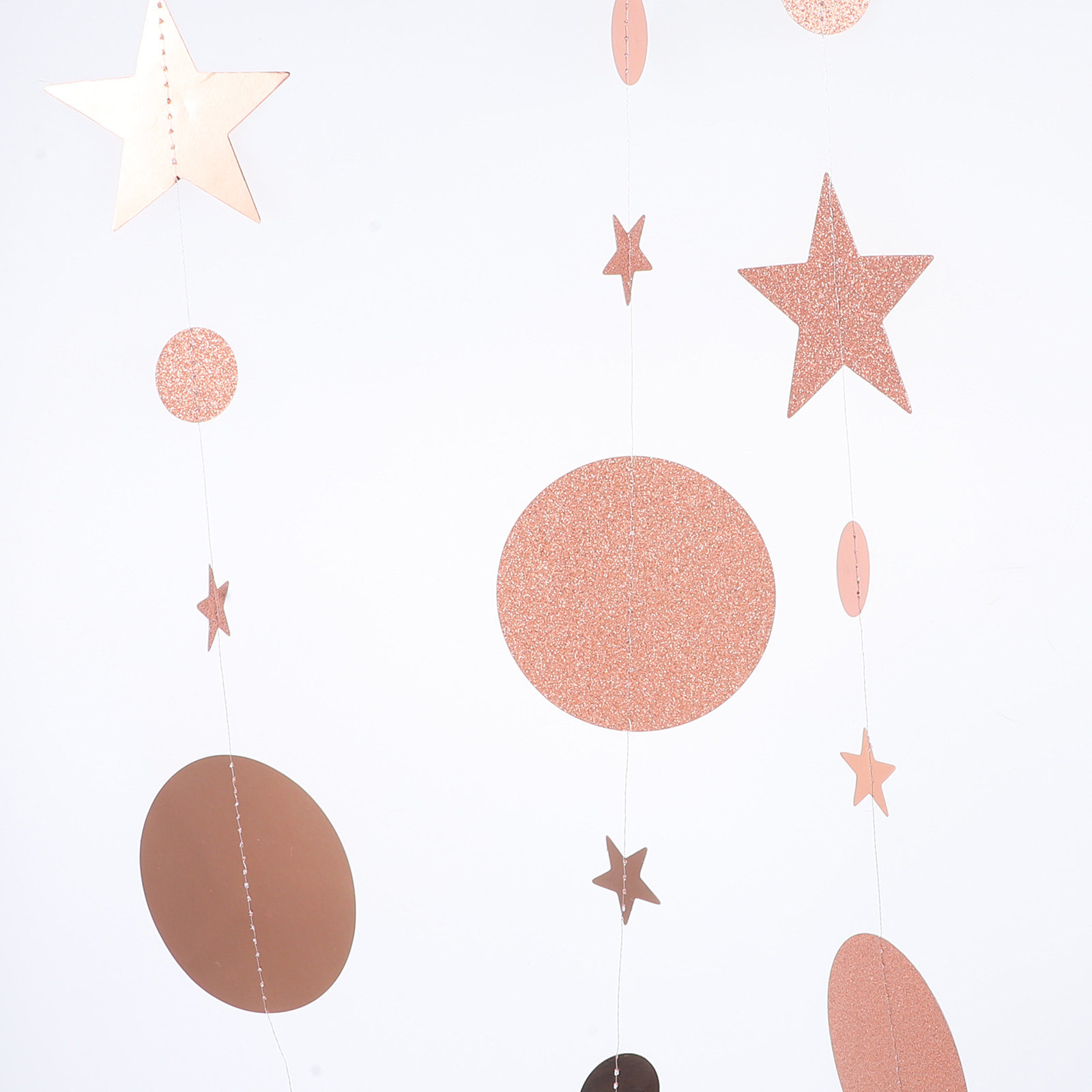 2 stuks hangende sterrenkrans  - Baby Nursery Bunting recensie en prijs