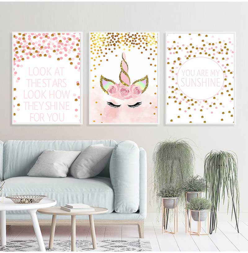 Decoratieve foto babymeisje sl - Baby Nursery Quotes Wall Art recensie en prijs