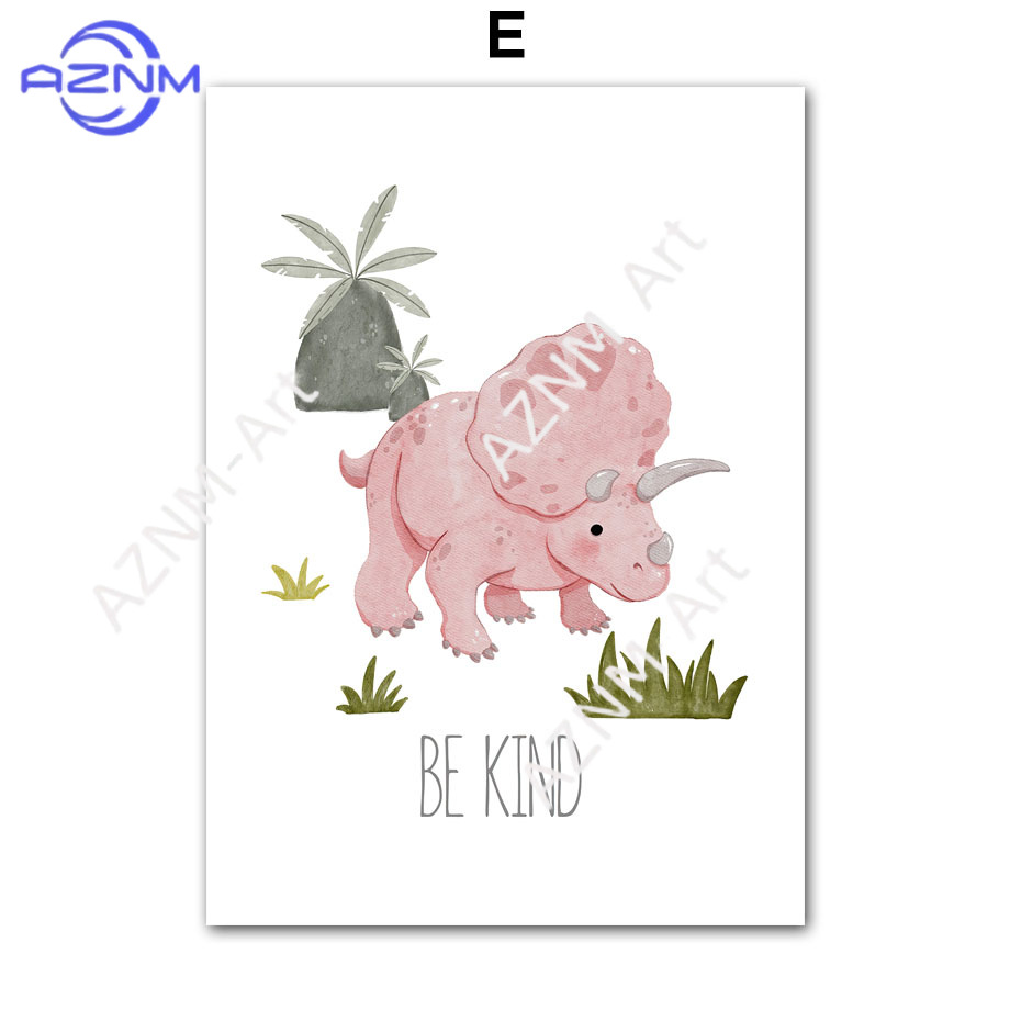1PC/6PCS Dinosaurus Inspireren - Baby Nursery Quotes Wall Art recensie en prijs