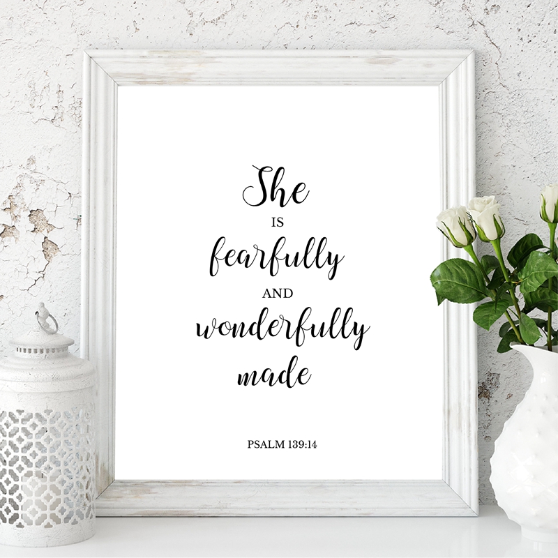 Bijbelverzen Citaat Christian  - Baby Nursery Quotes Wall Art recensie en prijs