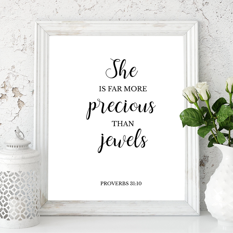 Bijbelverzen Citaat Christian  - Baby Nursery Quotes Wall Art recensie en prijs
