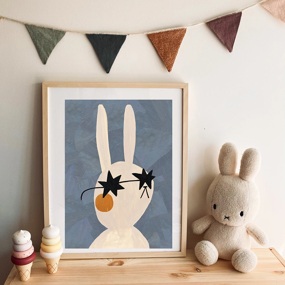 1PC Frameloze Grappige Cartoon - Baby Nursery Quotes Wall Art recensie en prijs