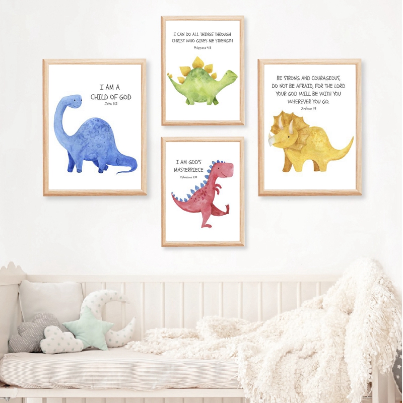 Kid 'S Bijbelvers Citaat Print - Baby Nursery Quotes Wall Art recensie en prijs