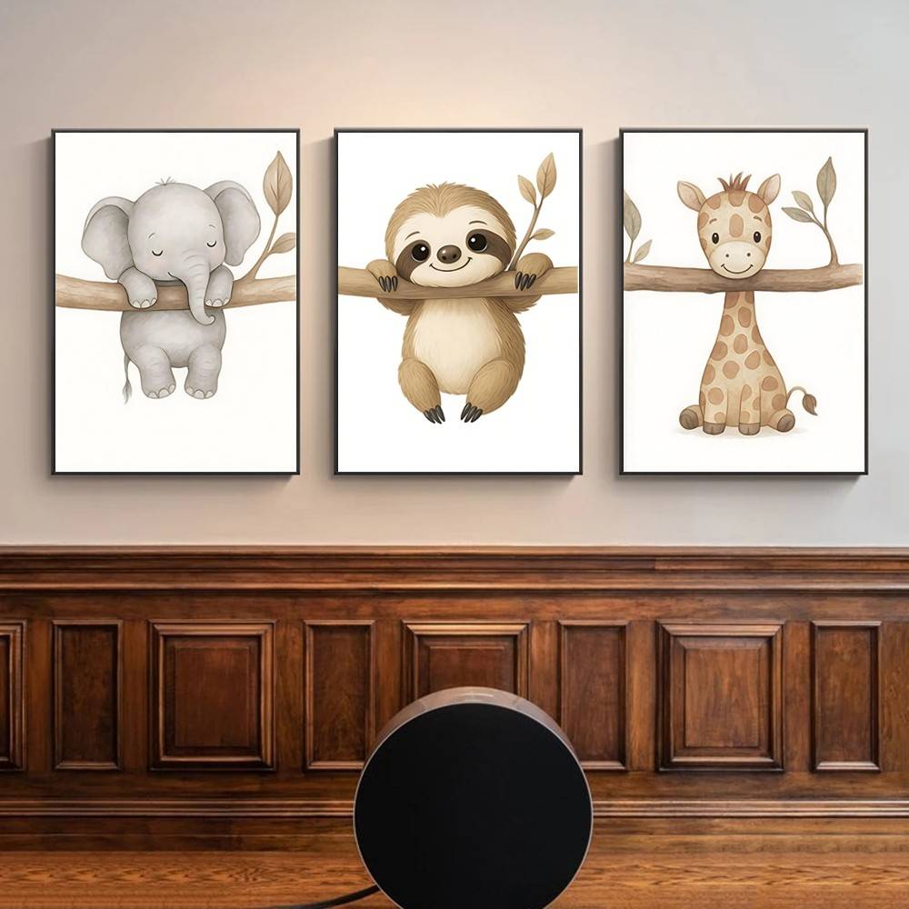 Neutrale Boho Safari Baby Dier - Baby Nursery Wallpaper Neutral recensie en prijs