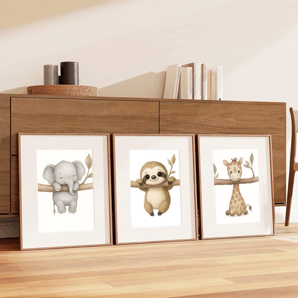 Neutrale Boho Safari Baby Dier - Baby Nursery Wallpaper Neutral recensie en prijs