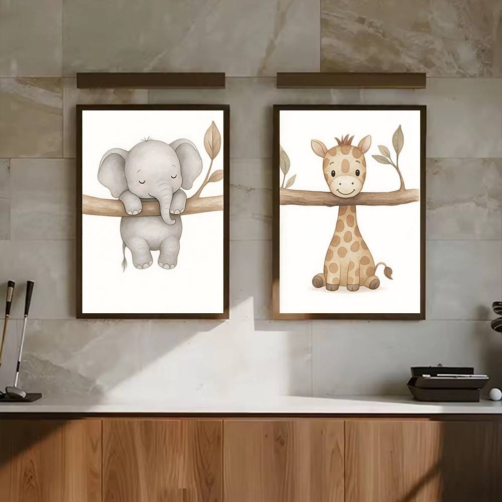 Neutrale Boho Safari Baby Dier - Baby Nursery Wallpaper Neutral recensie en prijs