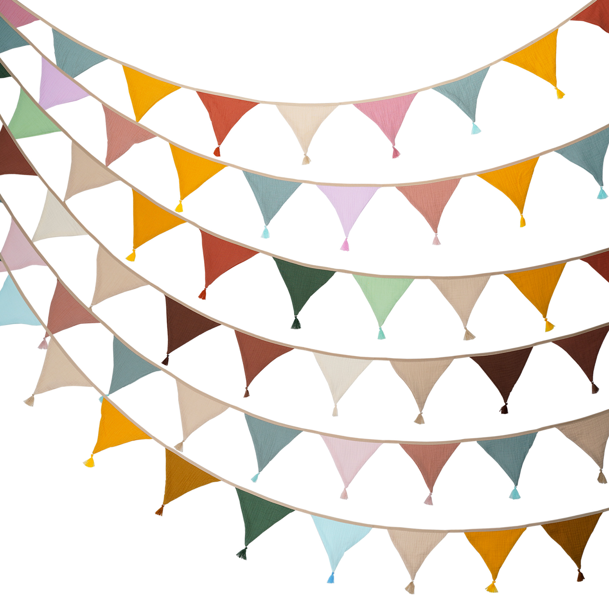 2.6M/8.5FT Kinderkamer Stoffen - Baby Nursery Bunting recensie en prijs