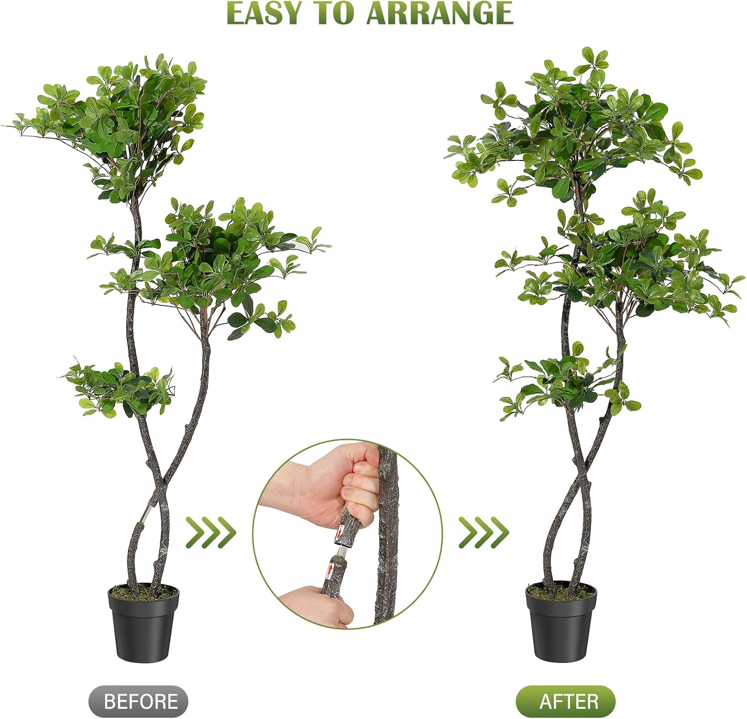 Kunstplanten voor binnen, 5/6  - Baby Nursery Tree recensie en prijs