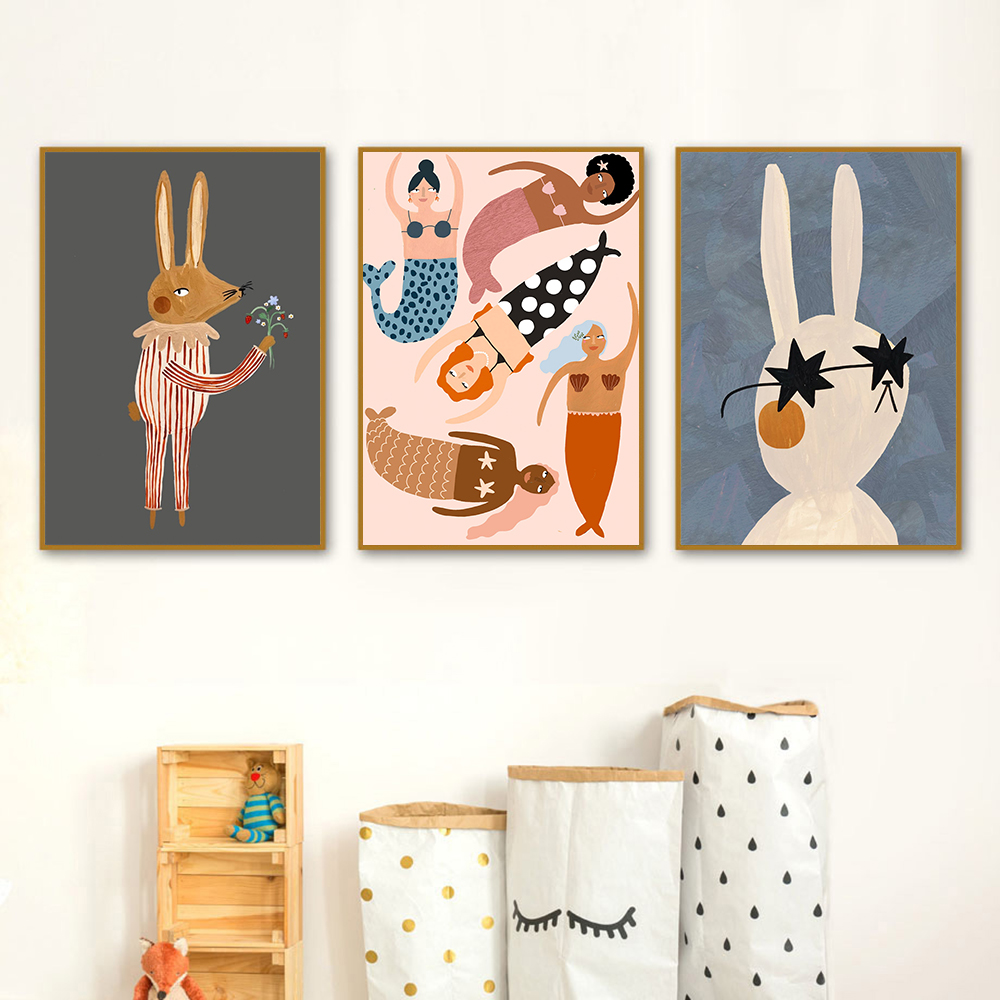 1PC Frameloze Grappige Cartoon - Baby Nursery Quotes Wall Art recensie en prijs