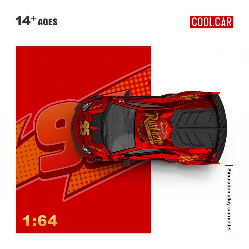 Cool Car 1:64 GT EVO Lightning - Baby Nursery Gifts recensie en prijs