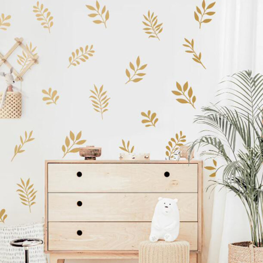 41 stuks botanische blad muurs - Baby Nursery Tree recensie en prijs