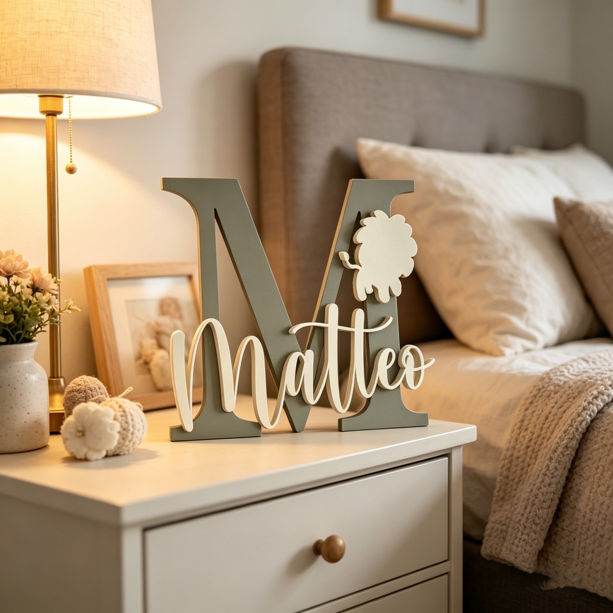 1Pc Aangepaste Leeuw Naam & In - Baby Nursery Gifts recensie en prijs