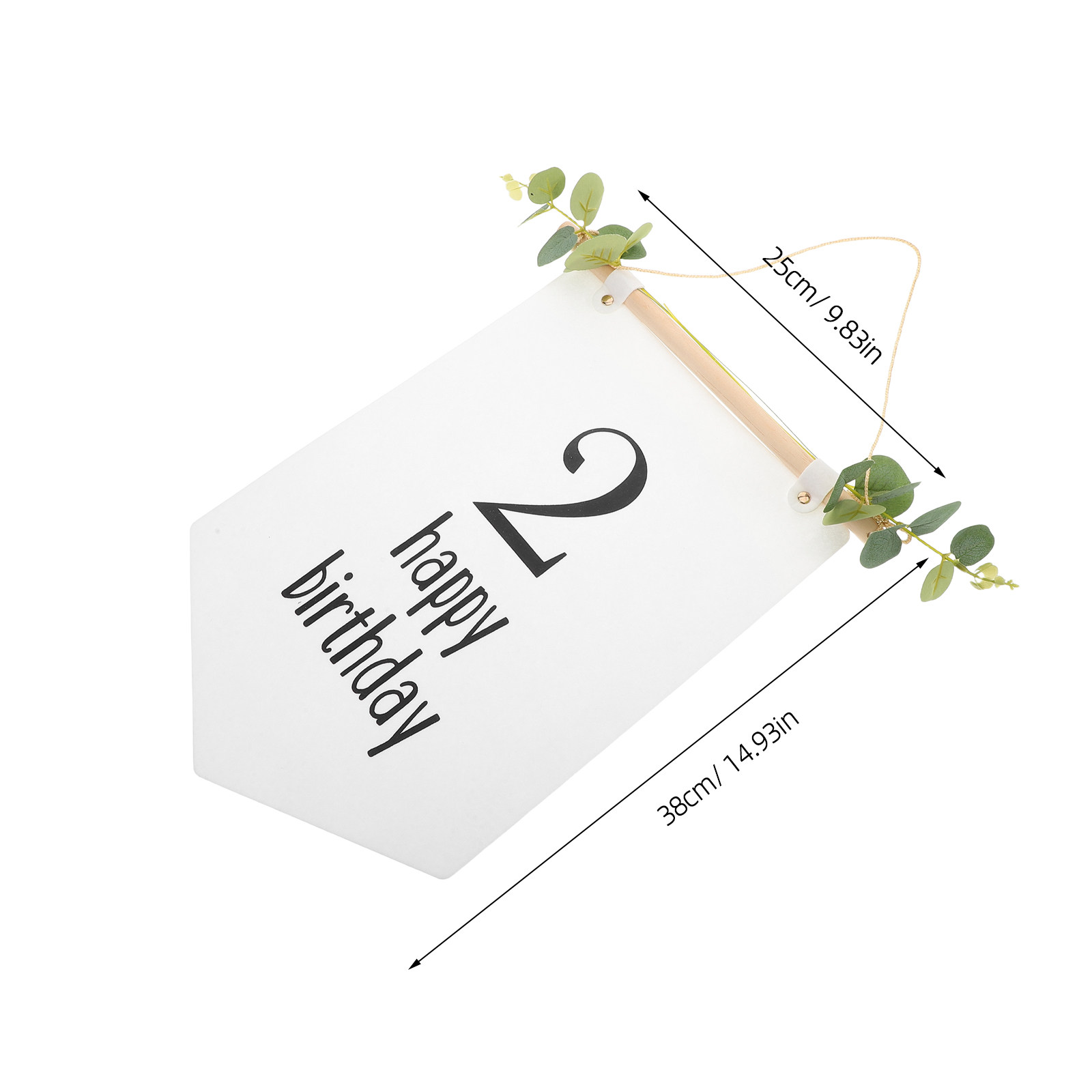 Vilt verjaardagsbanner decorat - Baby Nursery Bunting recensie en prijs