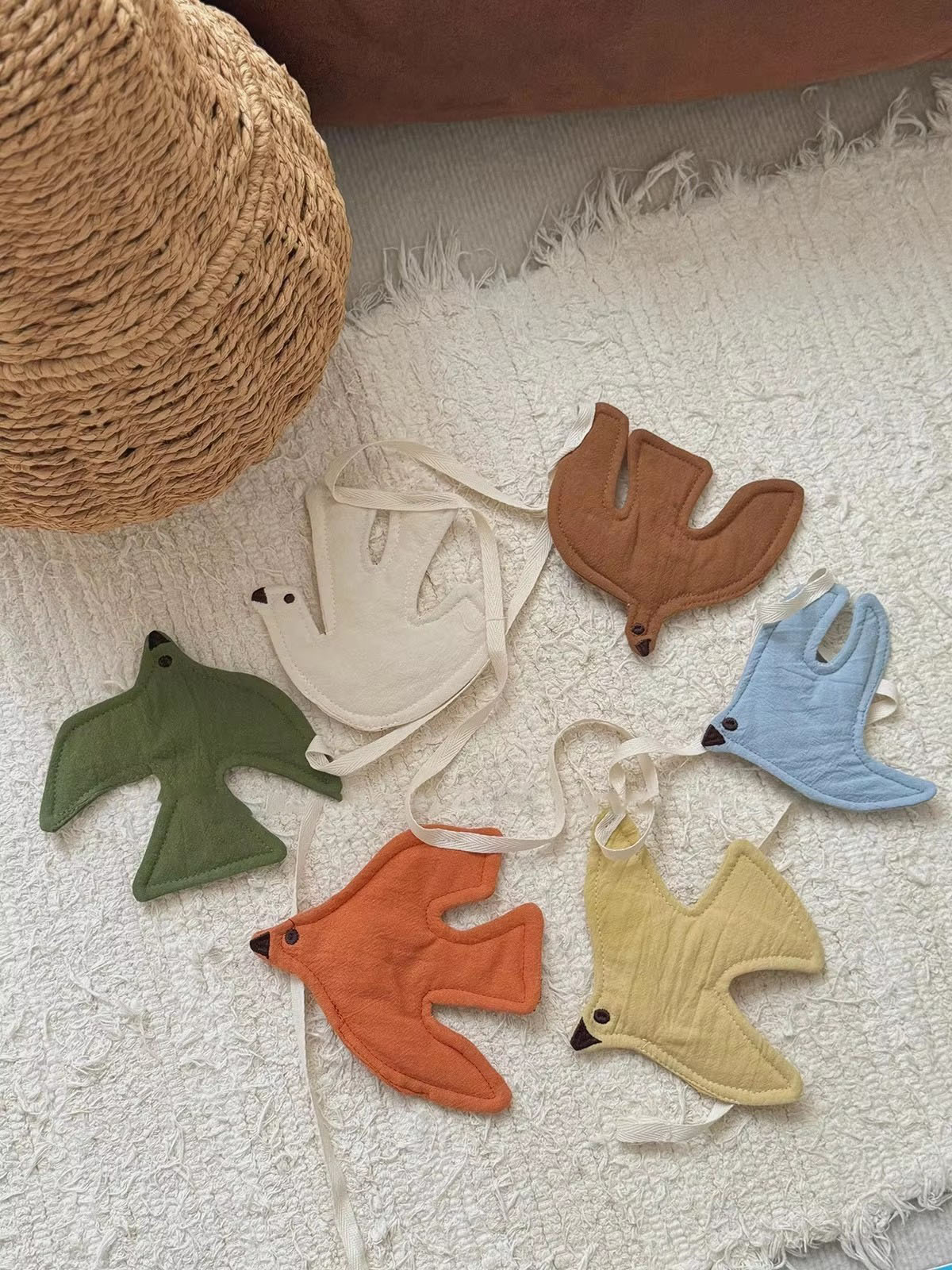Kinderkamer Kinderkamer Stoffe - Baby Nursery Bunting recensie en prijs